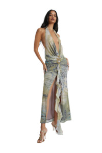 Maxi Dress: Cindy Plunge Dress