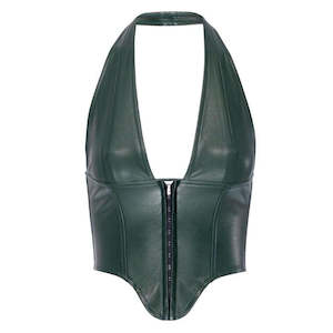Tops: Mara Corset- Forest Green (S)