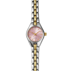 Bracelets: Refurbished Vintage Two Tone Quartz Cocktail Watch - Ready to Wear