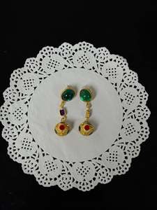Sample Sale: SS07 Multi-Gem Statement Earring