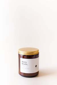 soy candle: Soy Candle | Berry Bestie | Raspberry + Blackberry & Vanilla + NEW & IMPROVED