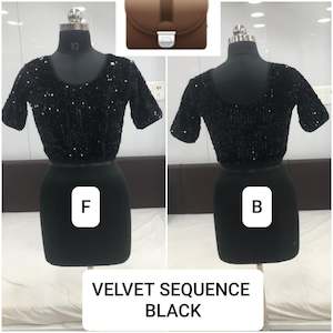 Velvet Readymade Blouse