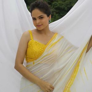 Printed Sarees: Heavy Georgette Printed Saree