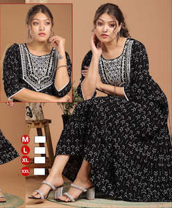 Kurti: Rayon Flair Kurti