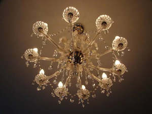 Home Decor Living: 12 Bulb/Light Chandelier