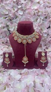 Rose Gold Necklace Set