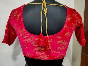 Velvet Stretchable readymade Blouse