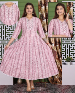 Kurti: Rayon Sequin Flair Kurti