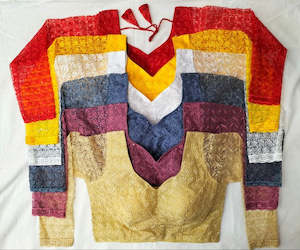 Designer Long Sleeves Readymade Blouse