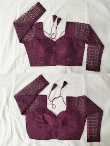 Designer Long Sleeves Readymade Blouse