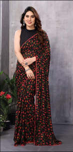 Georgette Pre-Pleated Readymade Saree