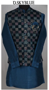 Sherwani: Men's Festive Wear Kurta With Jacket