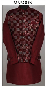 Men's Festive Wear Kurta With Jacket