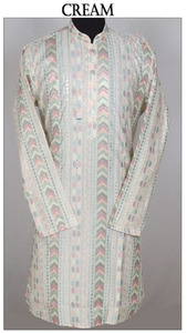 Men's Embroidered & Sequins Kurta Pajama