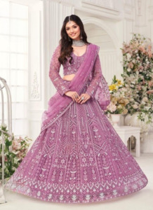 Embroidered Readymade Lehenga Choli