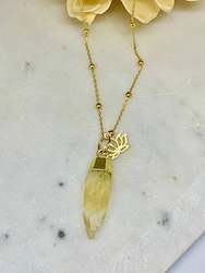 Frontpage: Citrine Pendant