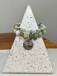 Bracelets: Amazonite Bracelet Set