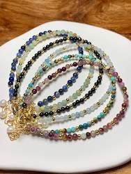 Bracelets: Mini Gemstone Bracelets