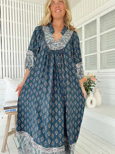 Boheme Midi Dress - Nico Print Jaase