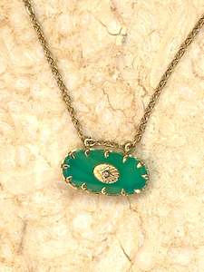 Necklaces: Astra Necklace - Green