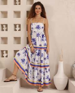 Palm Cove Slip Maxi Dress