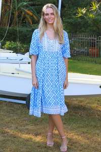 Clothing: Micah Midi Dress - Dreamcatcher