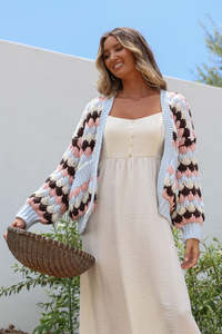 Tellulah Chunky Stripe Cardi