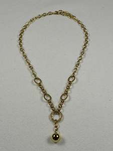 Waterproof Jewellery: Orb Necklace - Gold