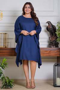 Glow feather kaftan