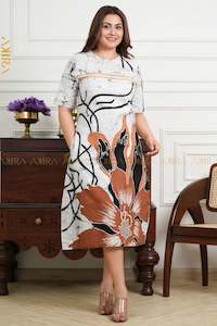 Valentine Batik Designer Dress