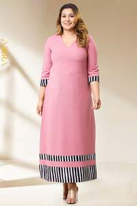 women-maxi-dress: Lemongrass Lane Elegant Dress