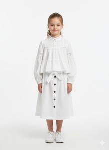 kids-top: Snowflake Bliss Kids Top