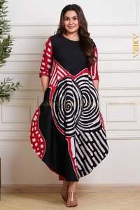 women-maxi-batik-dress: Twilight Batik Designer Dress