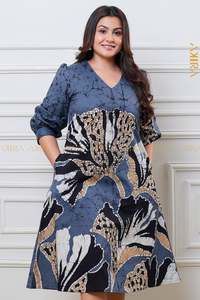 Dahlia grace batik dress