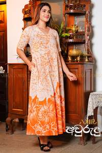 women-maxi-batik-dress: Dreammella batik designer dress