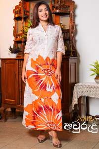 women-maxi-batik-dress: Mimirose elegance batik dress