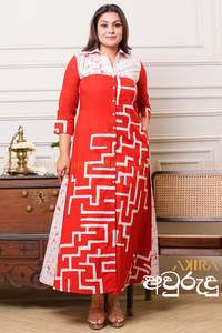 women-maxi-batik-dress: Orchid batik designer dress