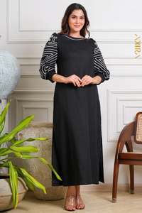 Crown Peony Elegant Dress