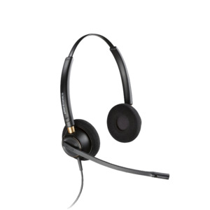 Corded Headsets: Plantronics Encorepro Hw520 Over-the-head Binaural Noise-cancelling