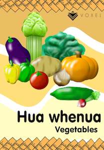 Printable Learning Booklets: Hua Whenua (Vegetables) - Learning Booklet
