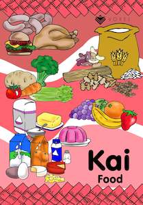 Printable Learning Booklets: Kai (Food) - Learning Booklet