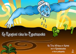 Ranginui and Papatūānuku (Te Reo Māori Text)
