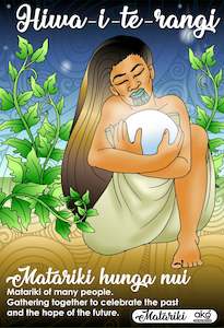Resource Library Matariki Booklets And Posters: Hiwa-i-te-rangi Poster