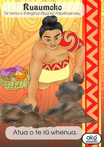 Resource Library Atua Posters: Ruaumoko Poster Version 2