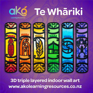 Te Whariki Indoor Resources: Te Whāriki Indoor Pou Full Set