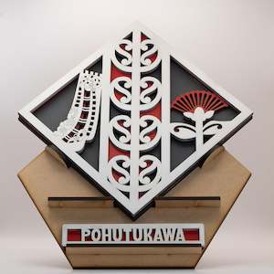 Matariki Mini Diamond - Pōhutukawa