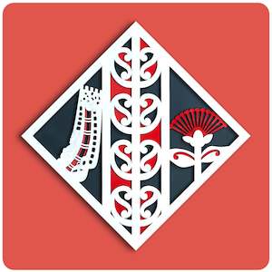 Matariki Large Diamond - Pōhutukawa