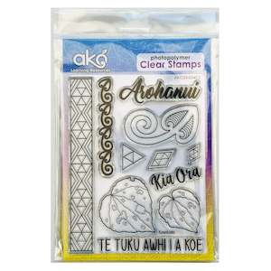 Clear Stamps: Kawakawa Clear Stamp Set
