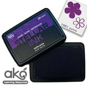 Ink Pads: Ranger Stellar Ink - 100% Juice Purple Ink Pad