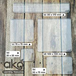 Crafting Tools: Acrylic Stamping Blocks